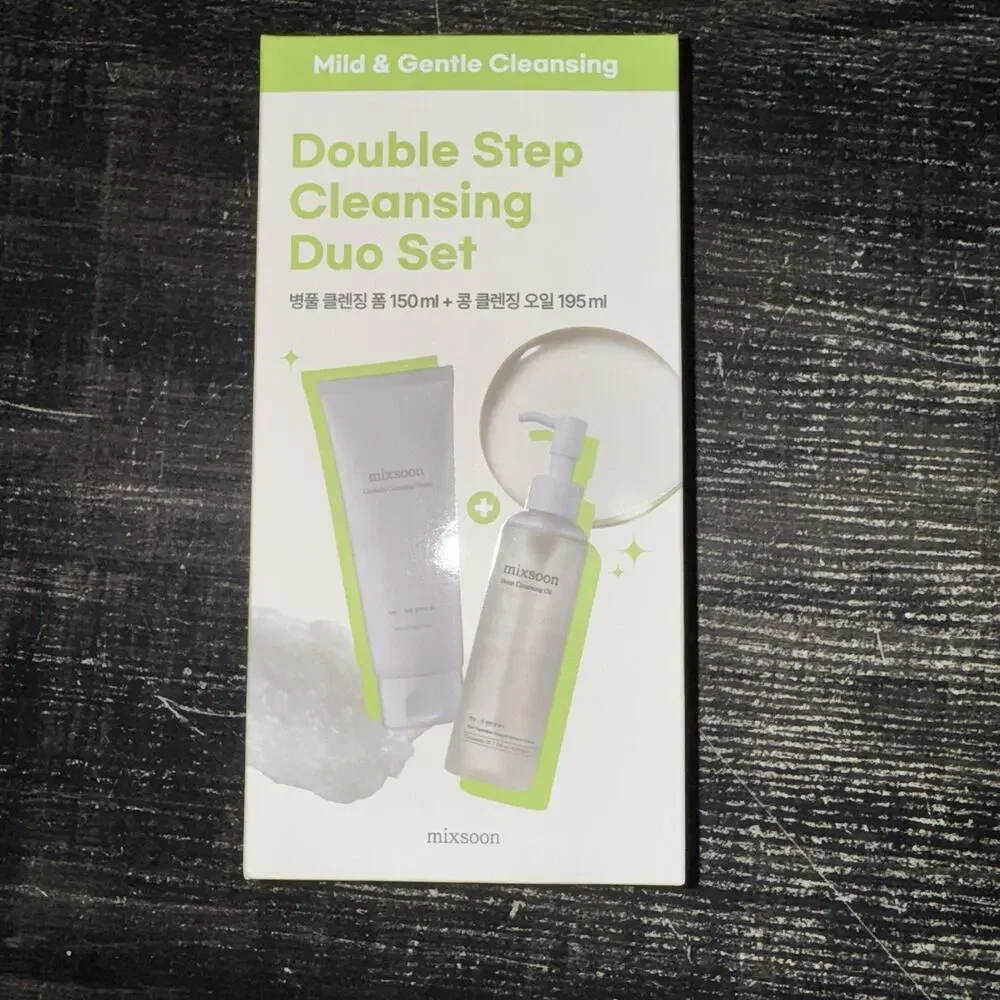 Mixsoon Foam 5.07 Fl. Oz & Bean Oil 6.59 Fl. Oz - Deep Cleansing & Moisturizing